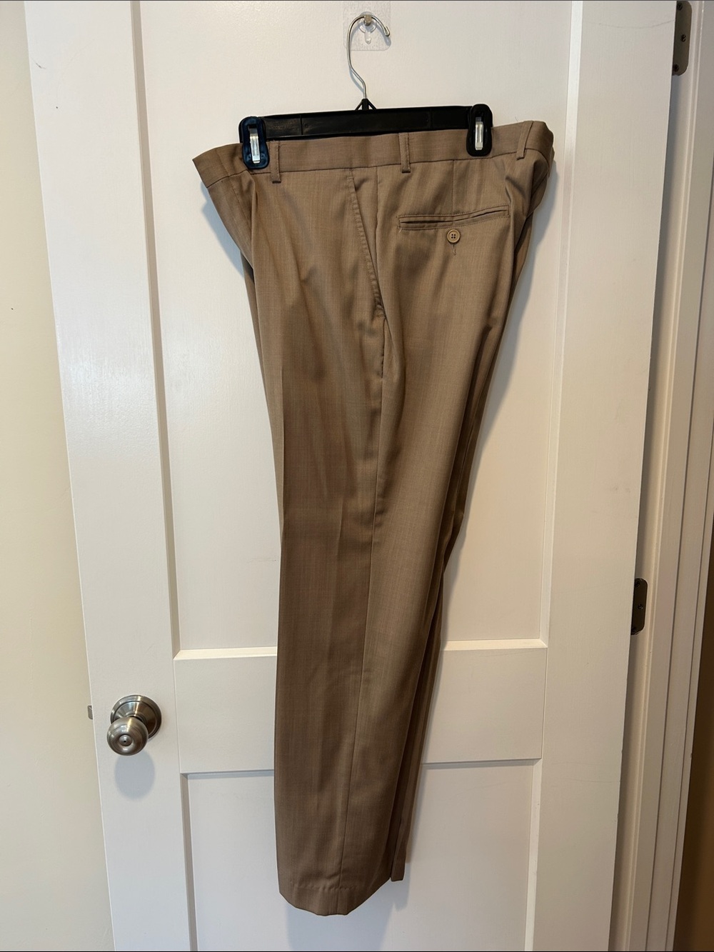 Jos. A. Bank Men's Dress Pants in Tan, Tailored fit, 34 waist, 30 length